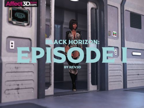 Black Horizon Episode I, 3d scifi porn comic by Rev3D