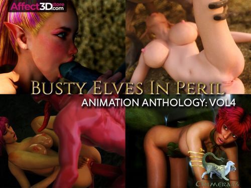Busty Elves In Peril - Animation Anthology: Vol 4