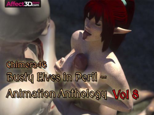 Busty Elves in Peril - Animation Anthology: Vol 8, 3d animation porn by Chimera46