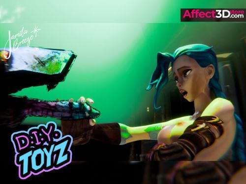 D.I.Y. Toyz, 3d animation porn by Jamila Breeze
