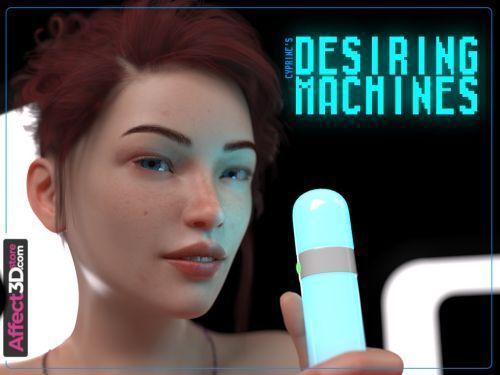 Desiring Machines, 3D Porn Comic by Cyprine