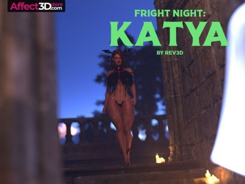 Fright Night: Katya, 3d porn comic by Rev3D