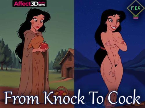 From Knock To Cock, ai cartoon porn by Primal Emotion Arts