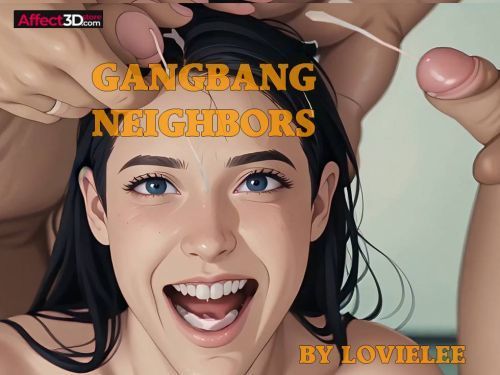 Gangbang Neighbors, ai porn comic by lovielee