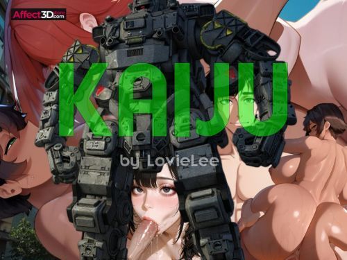 KAIJU, ai hentai porn by lovielee