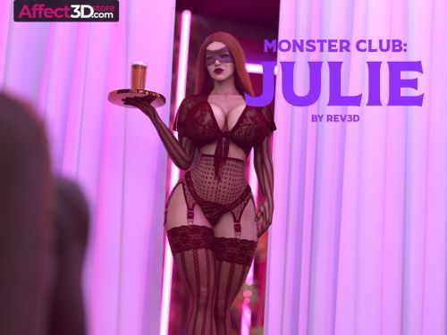 Monster Club: Julie, 3d porn comic by Rev3d