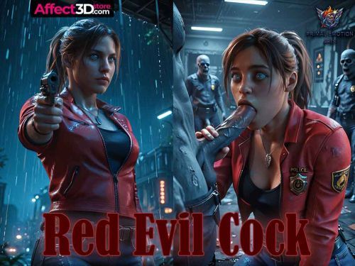 Red Evil Cock, ai porn comic by Primal Emotion Arts