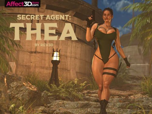 Secret Agent: Thea, 3d porn comic by Rev3D
