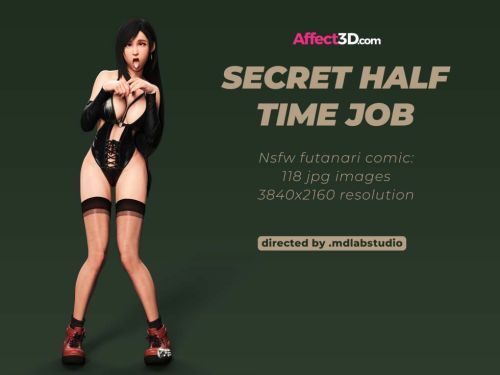 Secret Half Time Job, 3D porn comic by mdlabstudio