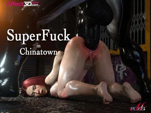 Super Fuck in Chinatown, animation porn by MONICA ROSSI